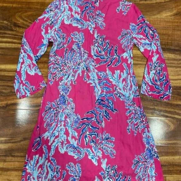 Womens Lilly Pulitzer Sarasota Tunic Dress Capri Samba Sz XL - Picture 3 of 8